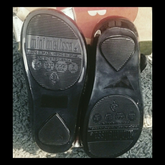 Mini Melissa Ultra Celebration Mary Jane Sz 7 - Picture 5 of 8